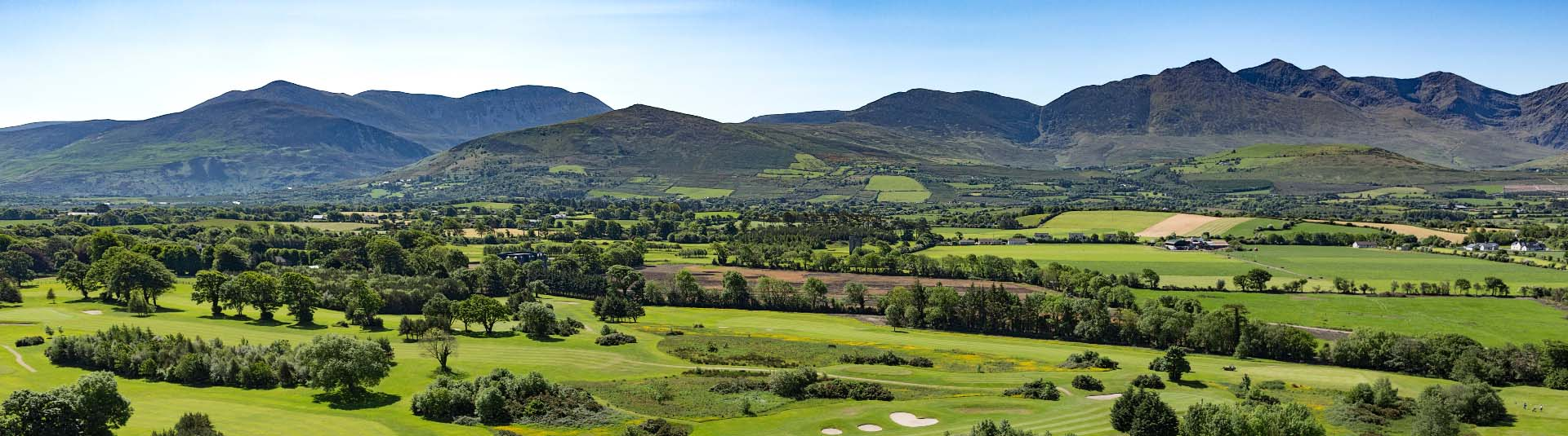 view of golf course